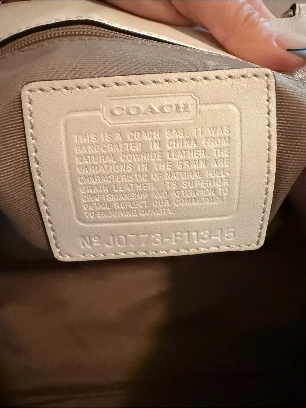 Coach Hampton Satchel